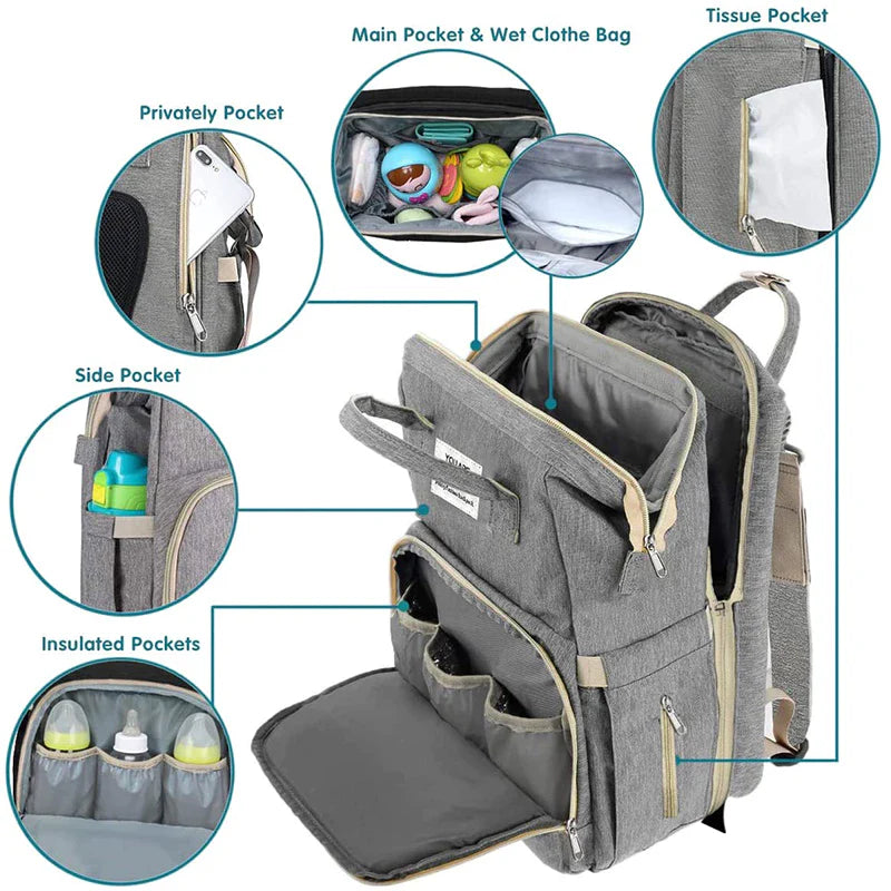 CribCarry™ Travel Bag with Crib