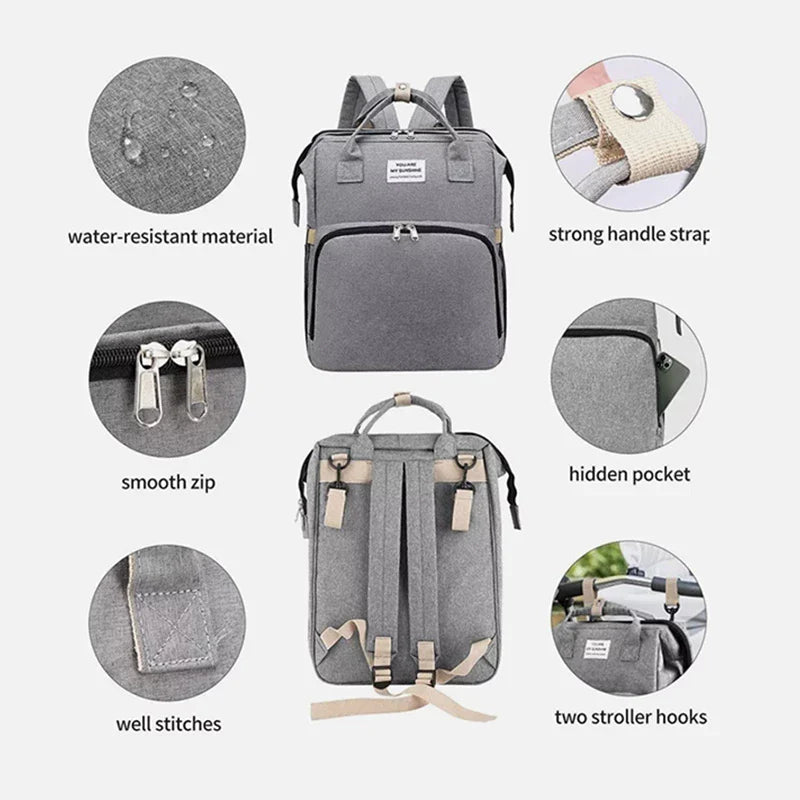 CribCarry™ Travel Bag with Crib