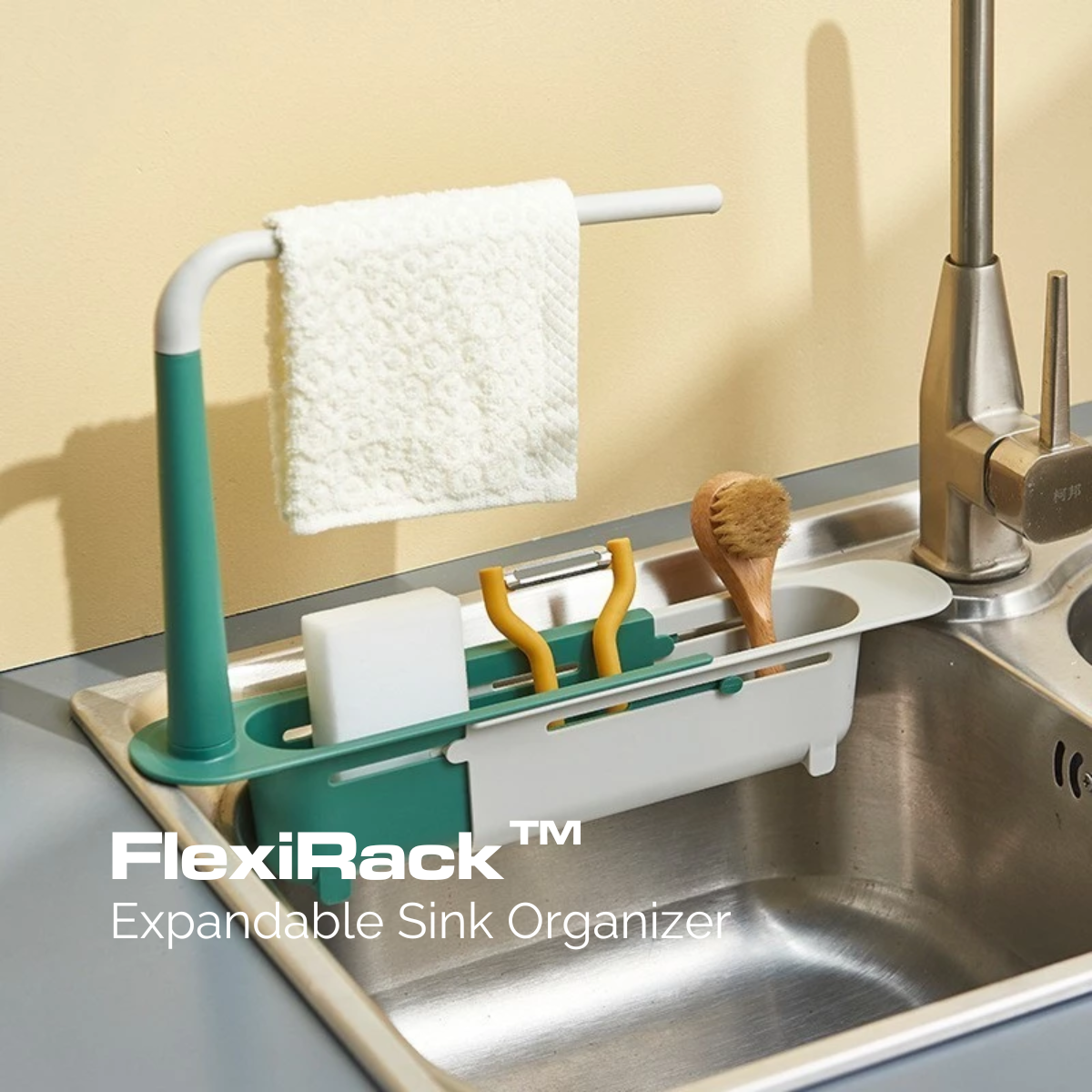 FlexiRack™ Expandable Sink Organizer