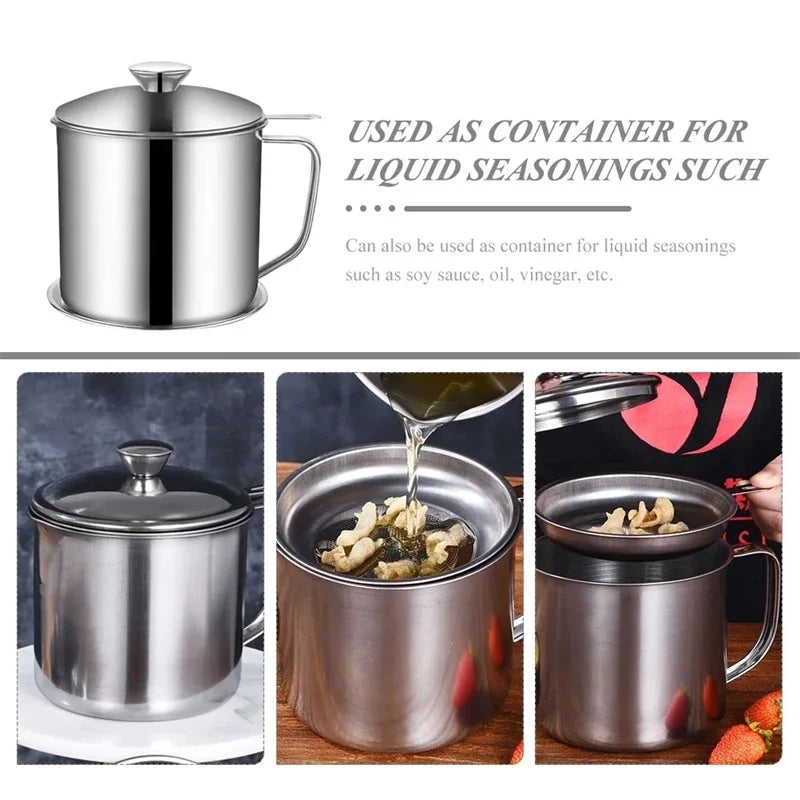 GreaseGuard™ Oil Filter Pot