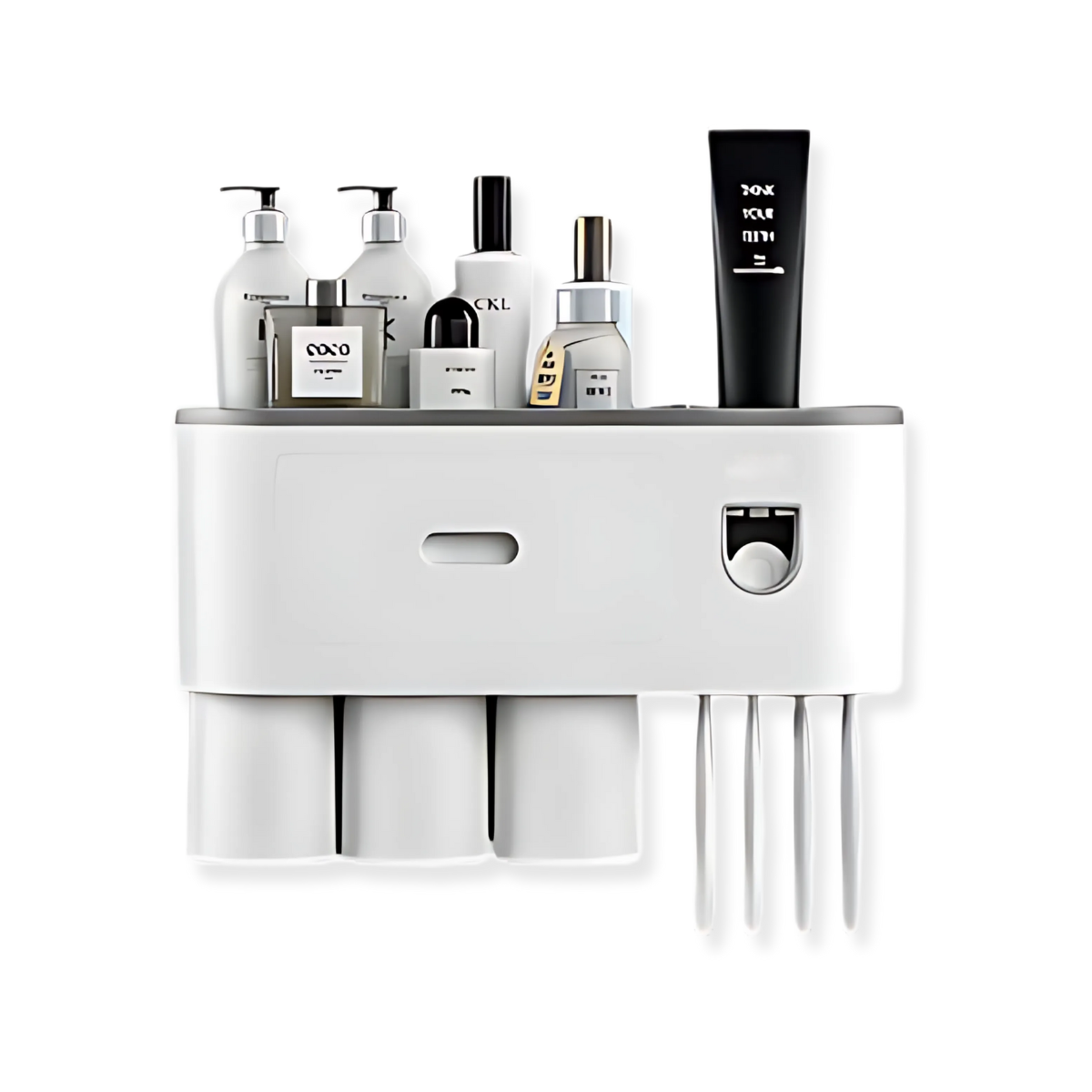 BrushOrg™ Magnetic Toothbrush Holder