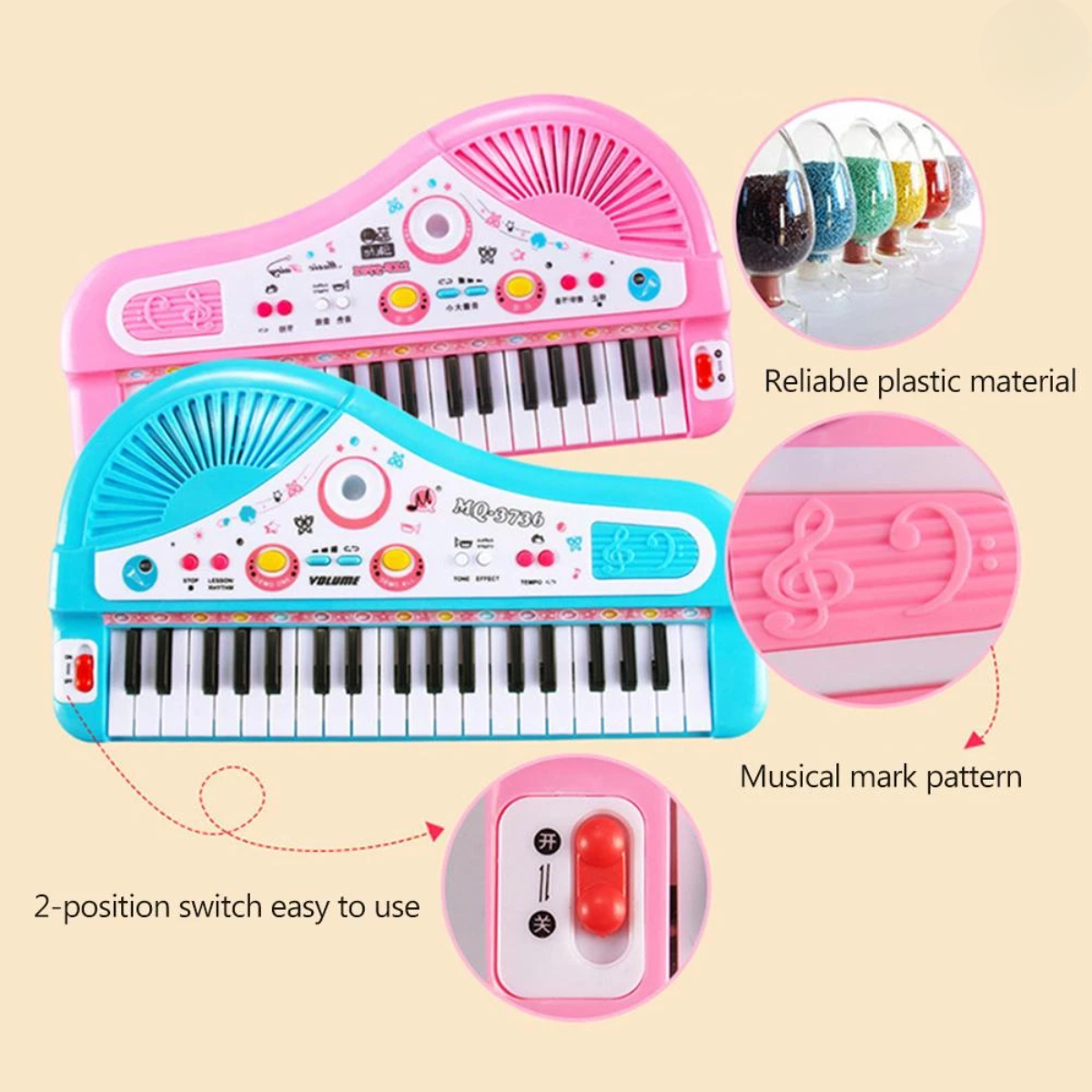 HappyHarmony™ Kids Mini Piano