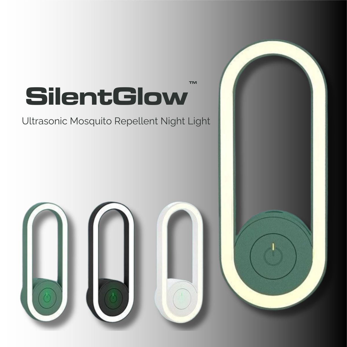 SilentGlow™ Ultrasonic Mosquito Repellent Night Light