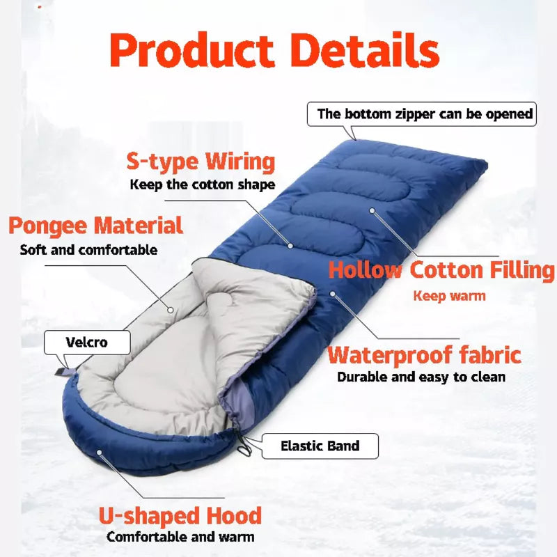 NapCamp™ Water-Resistant Sleeping Bag