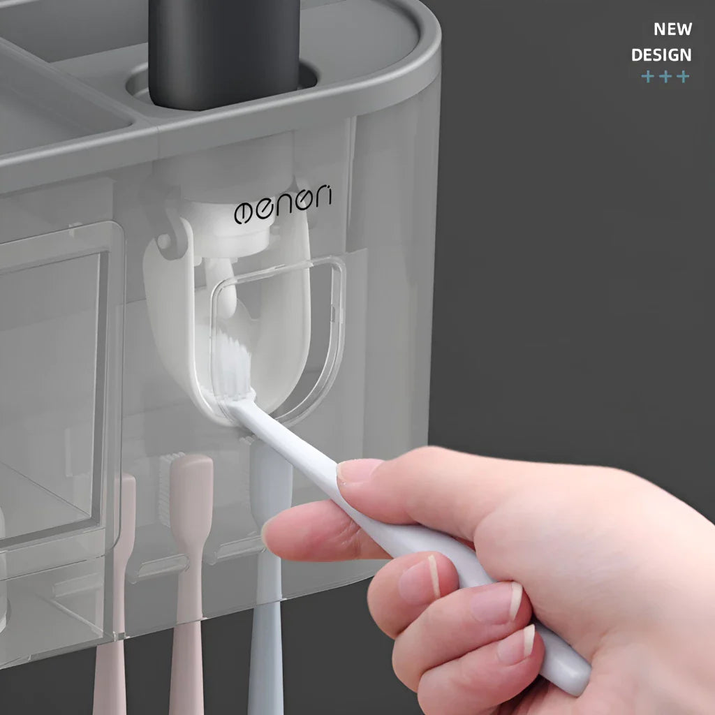 BrushOrg™ Magnetic Toothbrush Holder