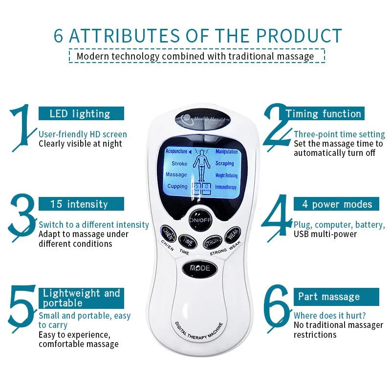 RapidRelief™ Electrotherapy Muscle Stimulator