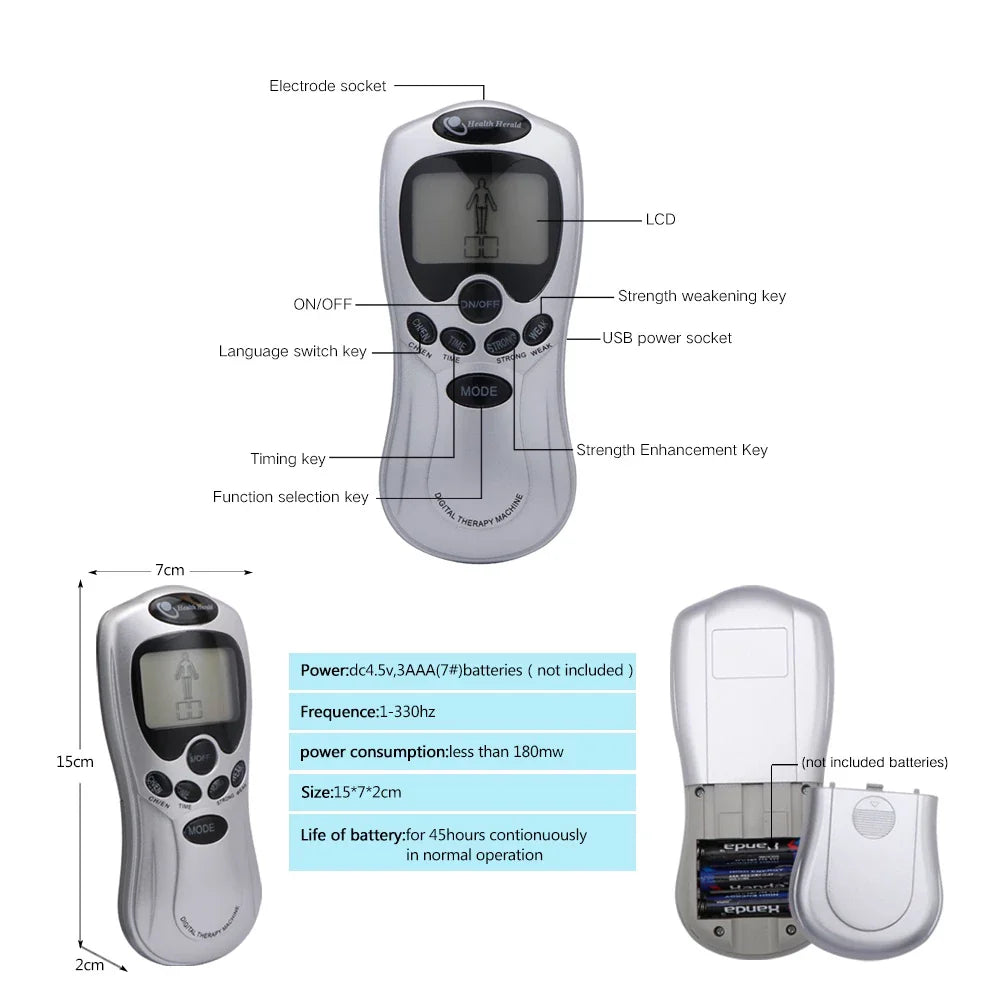 RapidRelief™ Electrotherapy Muscle Stimulator