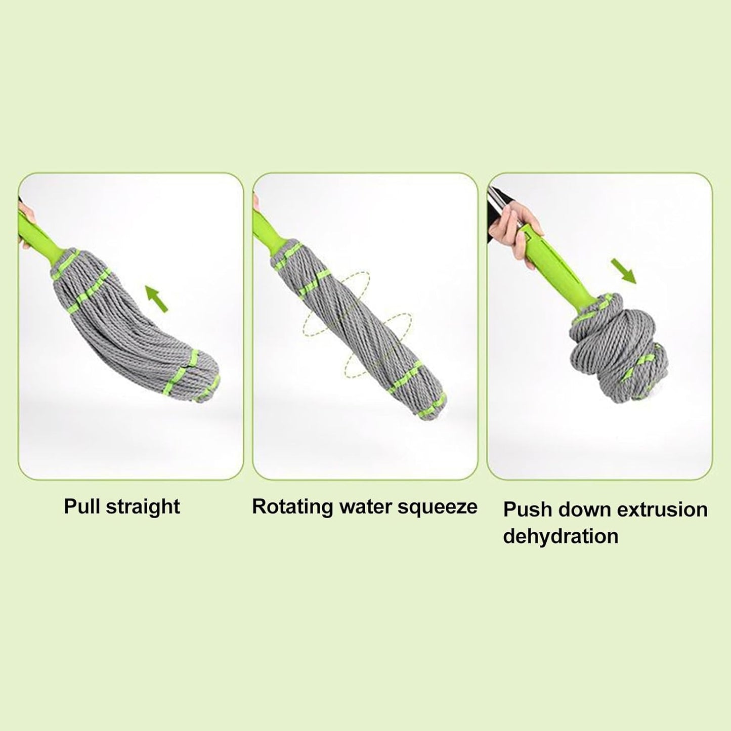 SwiftMop™ Self-Wringing Mop