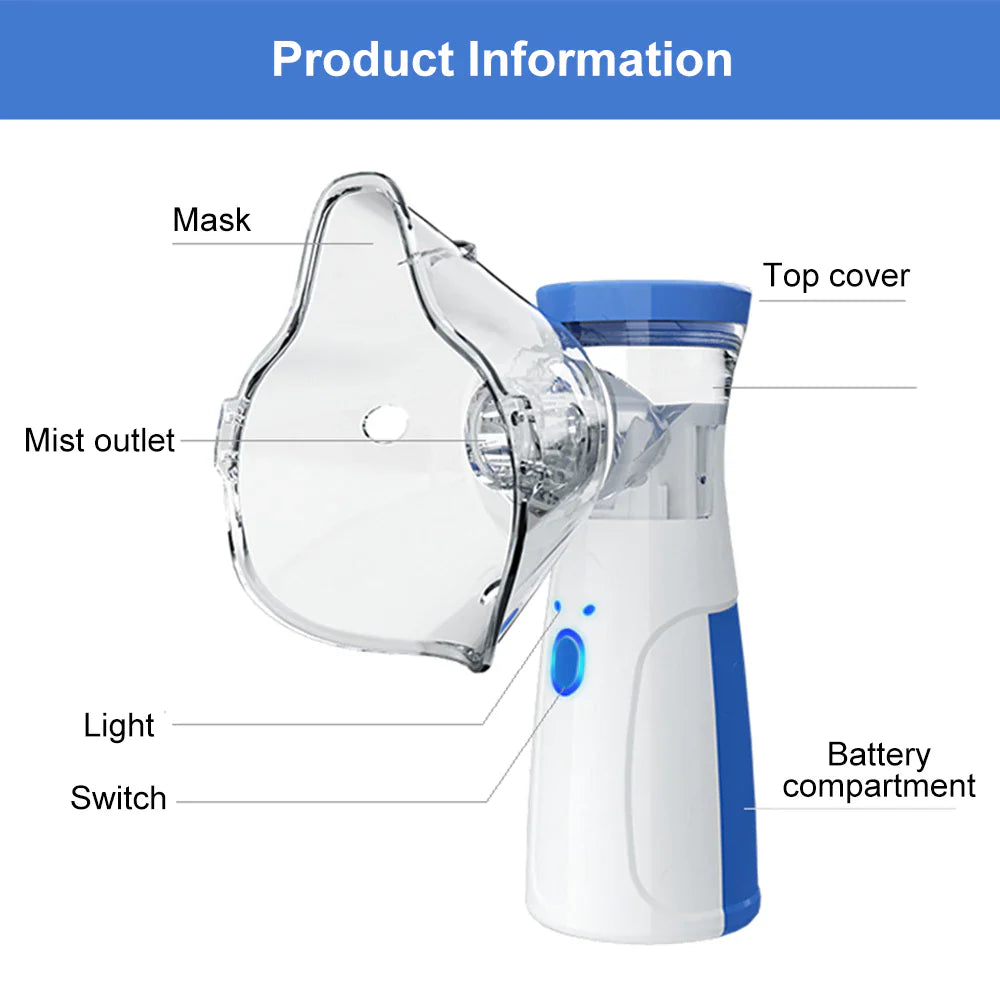 BreatheEase™ Portable Nebulizer