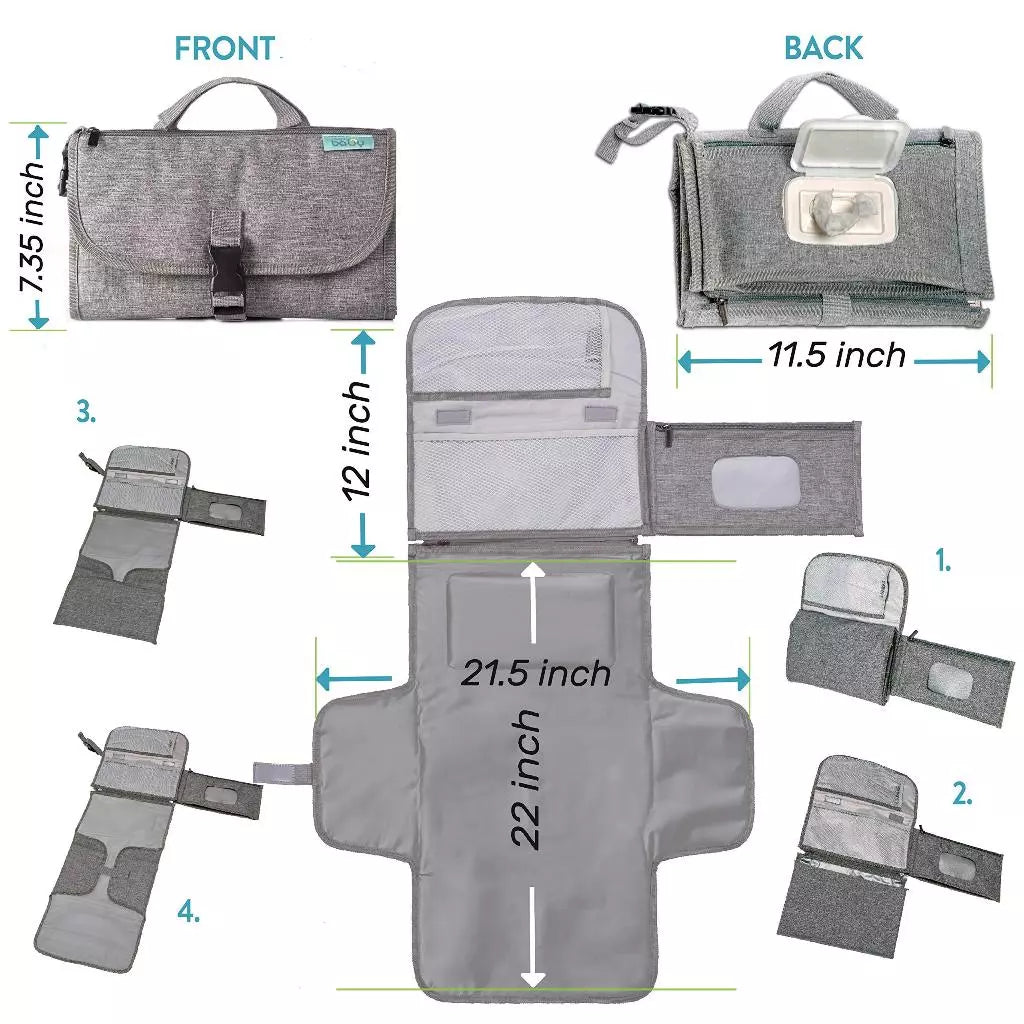 GoChange™ Portable Diaper Changing Pad