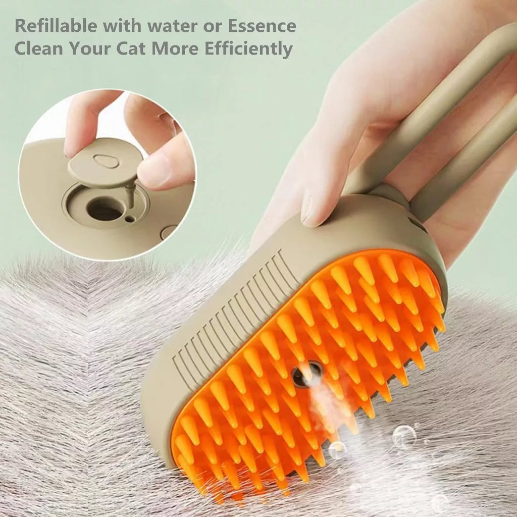 FurMist™ 3-in-1 Pet Steam Brush