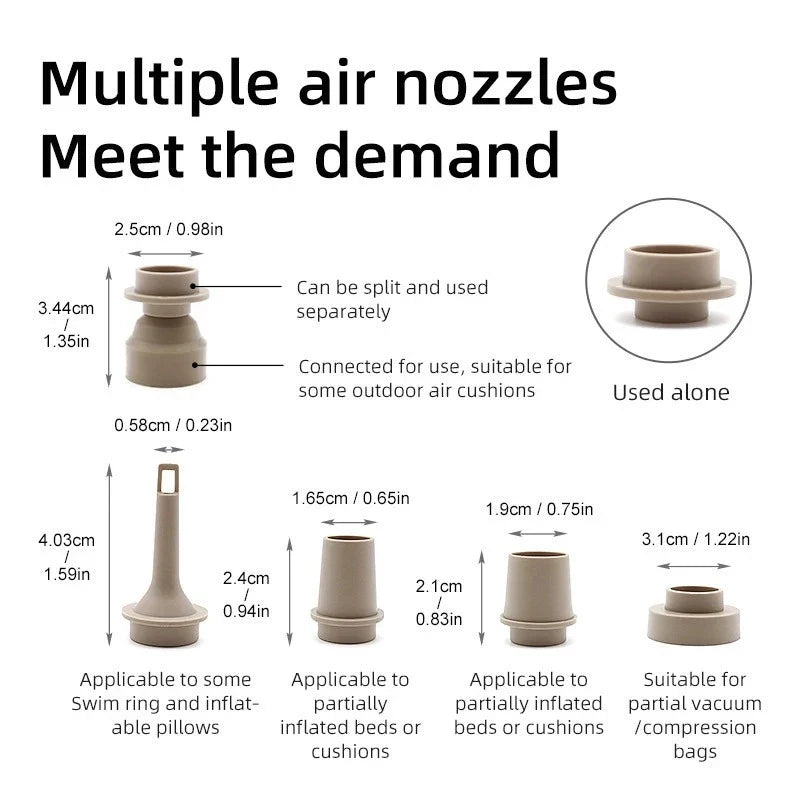 QuickInflate™ Compact Air Inflator