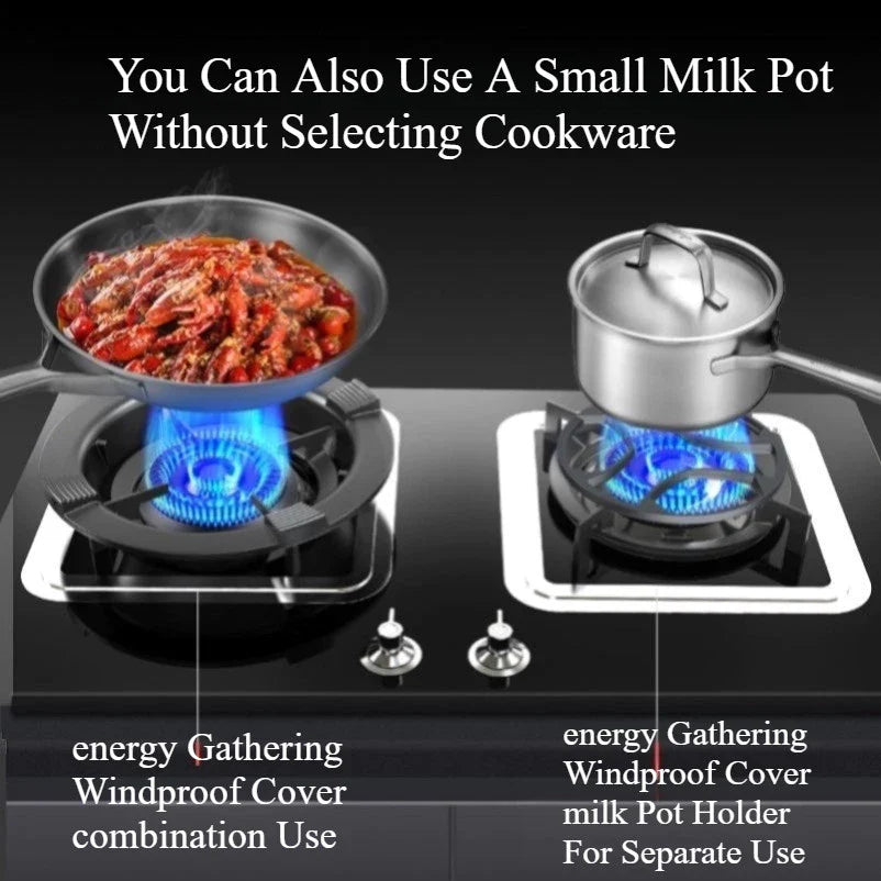 HeatShield™ Windproof Gas Stove Cover