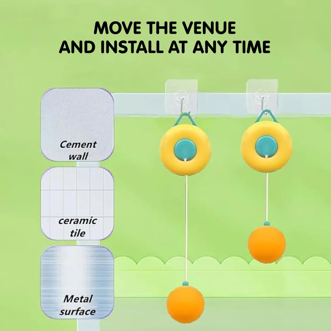 RallyMaster™ Hanging Table Tennis Trainer
