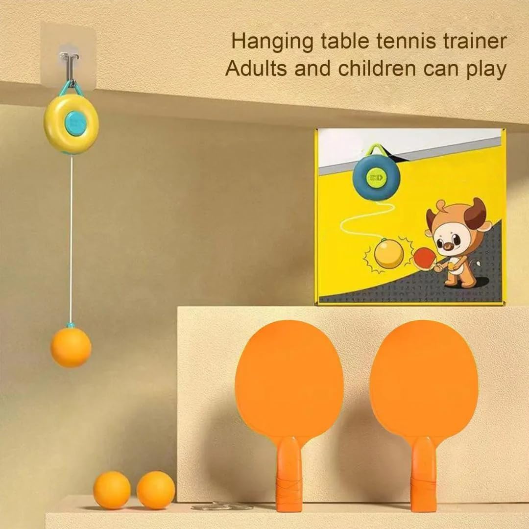 RallyMaster™ Hanging Table Tennis Trainer
