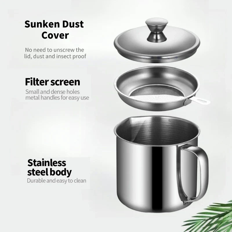 GreaseGuard™ Oil Filter Pot