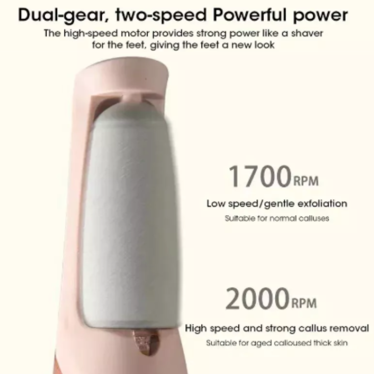 SmoothStep™ Electric Callus Remover