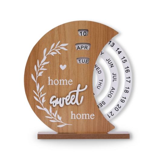 TimeCraft™ Wooden Rotating Clock