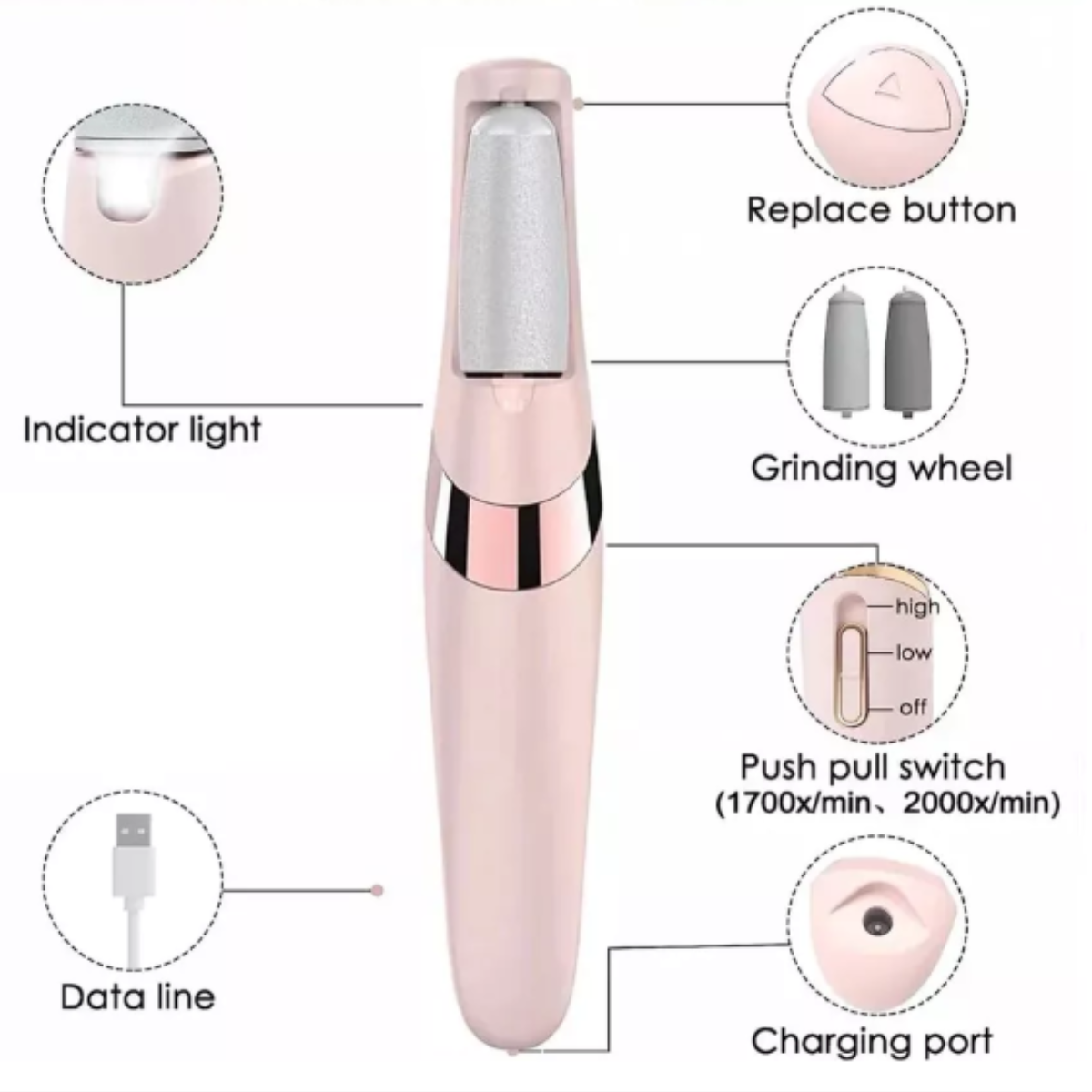 SmoothStep™ Electric Callus Remover