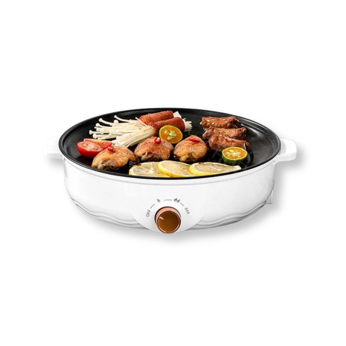 SizzlePan™ Electric Grill Pan