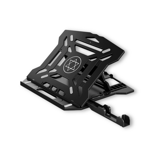 WorkEase™ Adjustable Laptop Riser with Phone Cradle