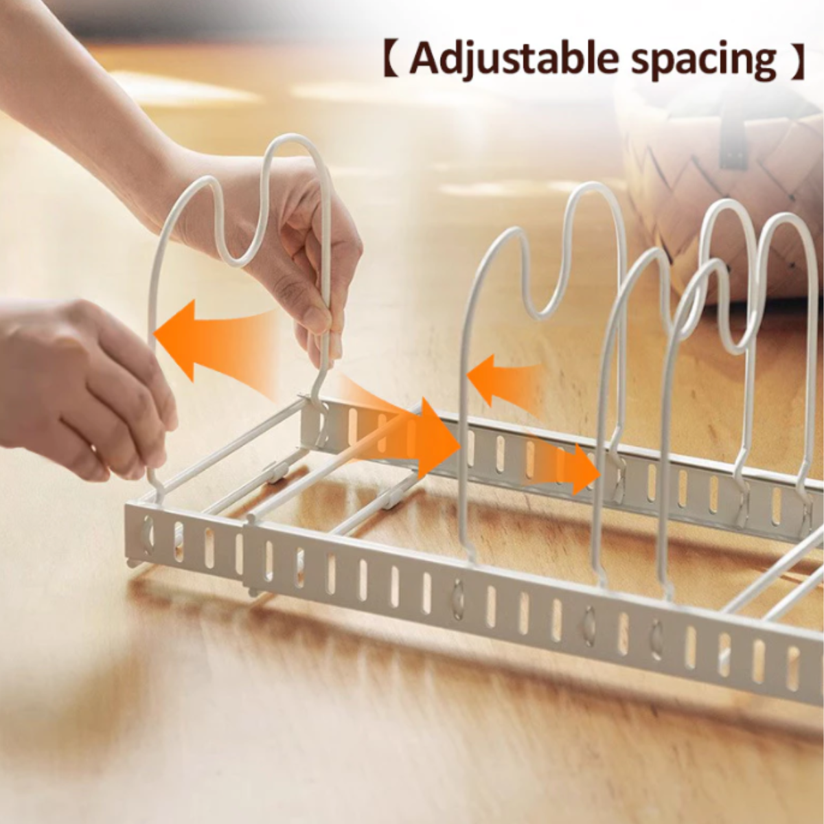 PotStore™ Adjustable Cookware Organizer