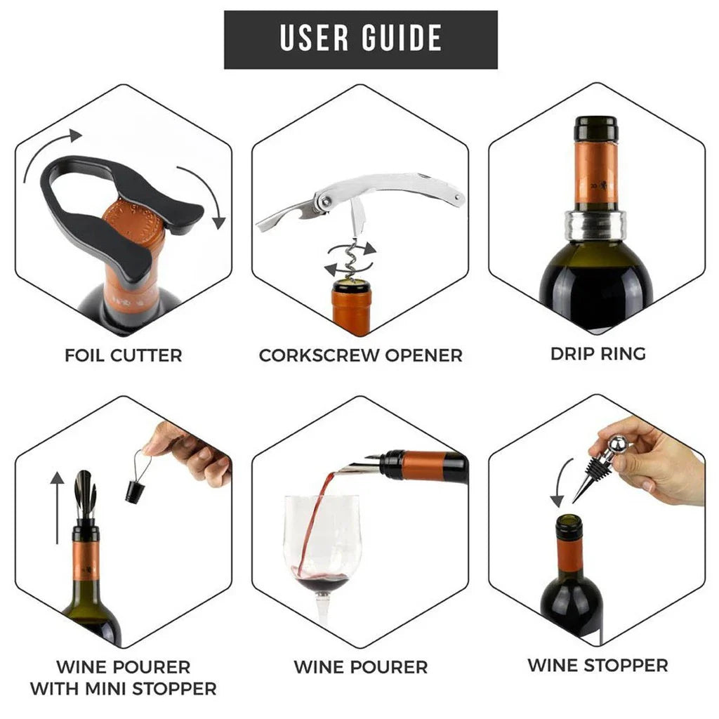 WineGrande™ Wine Accessory Set