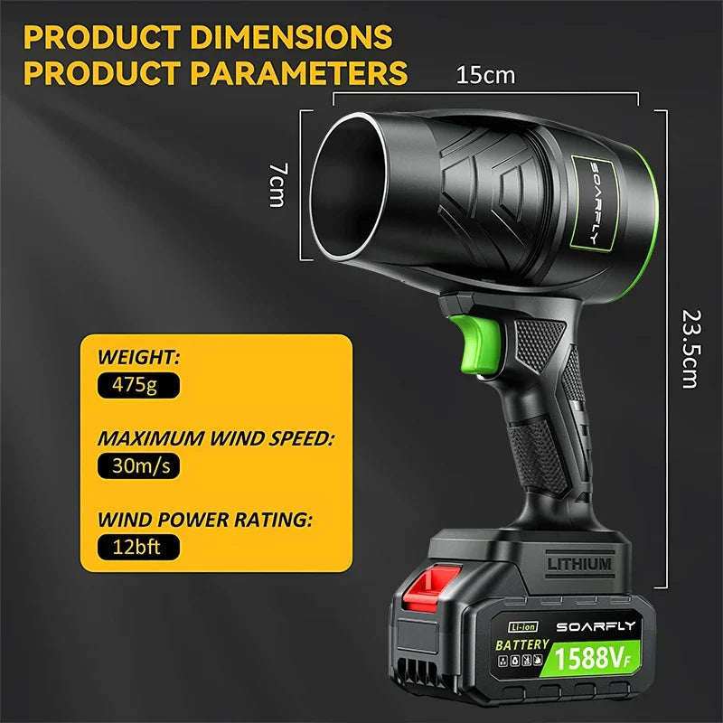 TurboSweep™ Cordless Air Blower