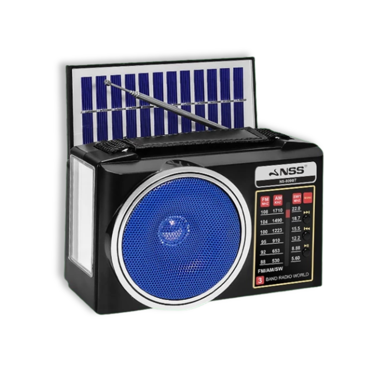 SolarBeat™ Solar-Powered Bluetooth Radio