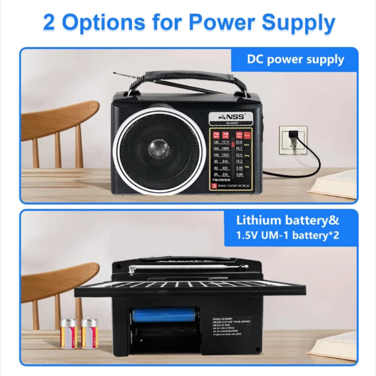 SolarBeat™ Solar-Powered Bluetooth Radio