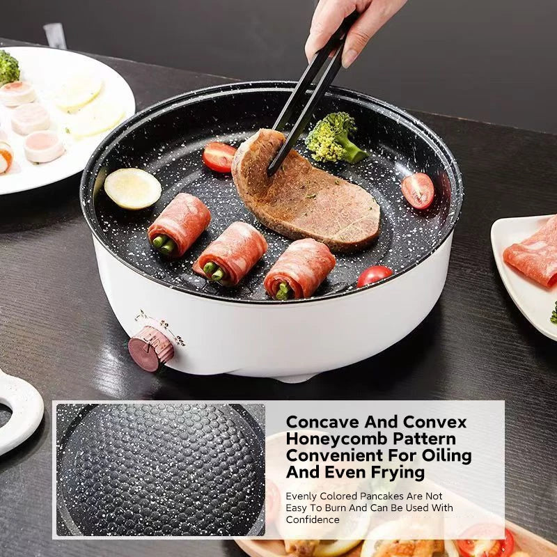SizzlePan™ Electric Grill Pan