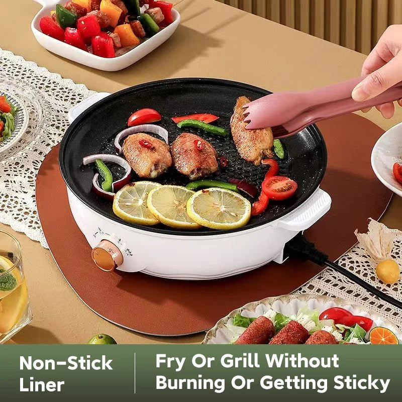 SizzlePan™ Electric Grill Pan