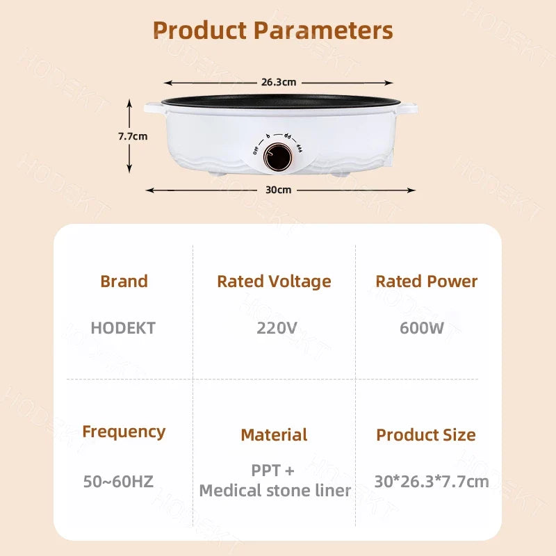 SizzlePan™ Electric Grill Pan