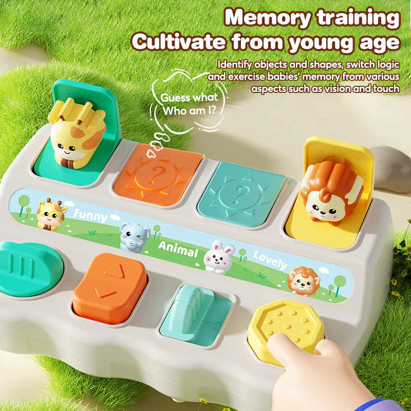 PopNPlay™ Interactive Animal Pop-up Toy