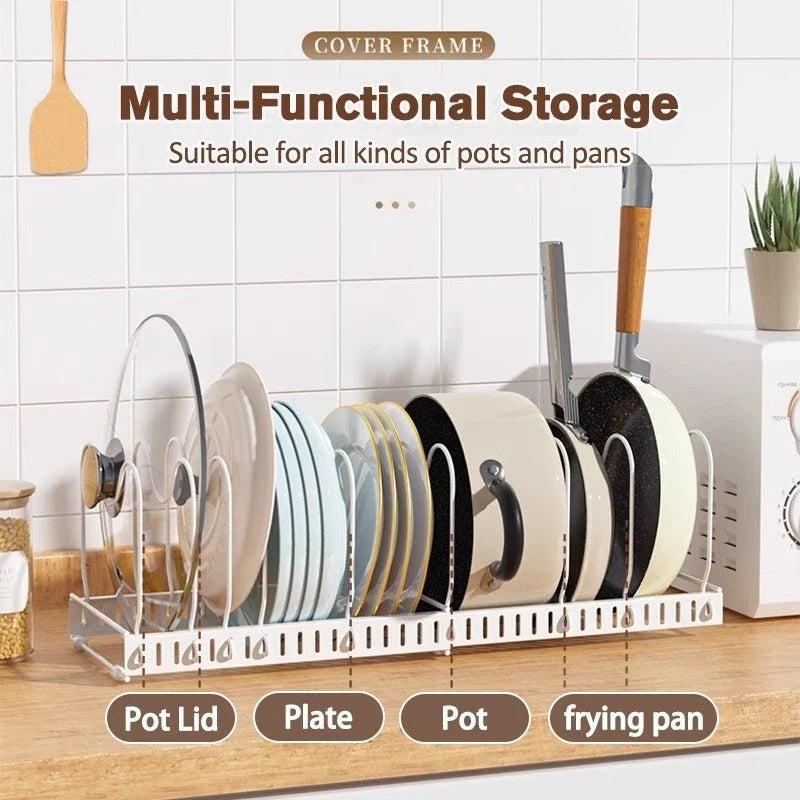 PotStore™ Adjustable Cookware Organizer