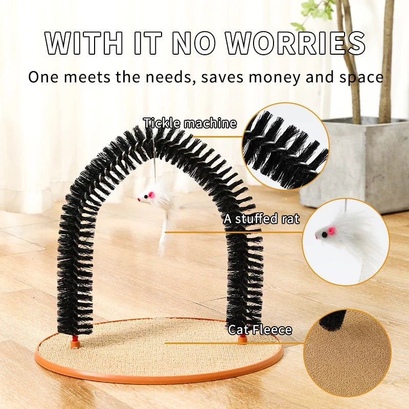 PurrfectRub™ Self-Massage Cat Scratcher