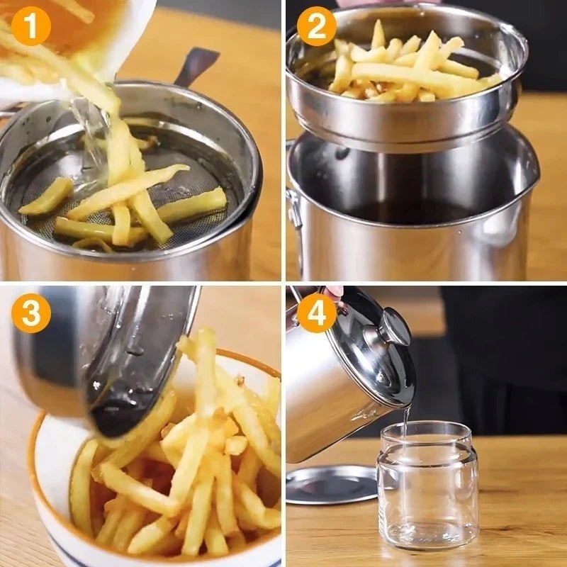 GreaseGuard™ Oil Filter Pot