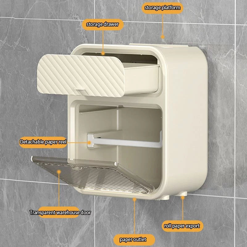 DrySpace™ Wall-Mounted Tissue Box